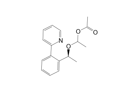 (4S)-2-[2-(2-Pyridyl)phenyl]-3-oxapentan-2-yl Acetate