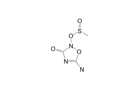 5-AMINO-2-MESYL-2,3-DIHYDRO-1,2,4-OXADIAZOL-3-ONE