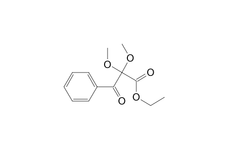 Ethyl 2,2-Dimethoxyl-3-phenyl-3-oxopropanoate