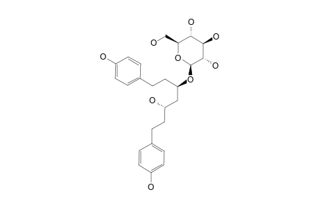 (3R,5R)-3,5-DIHYDROXY-1,7-BIS-(4-HYDROXYPHENYL)-HEPTANE-3-O-BETA-D-GLUCOPYRANOSIDE