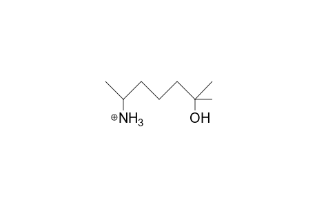 6-Amino-2-methyl-2-heptanol cation