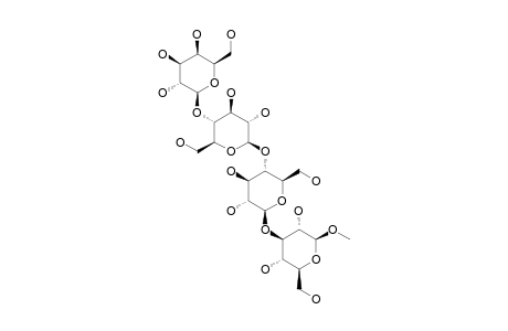 METHYL-O-beta-D-GALAKTOPYRANOSYL-(1->4)-O-beta-D-GLUCOPYRANOYL-(1->4)-O-beta-D-GLUCOPYRANOSYL-O-beta-D-GLUCOPYRANOSIDE