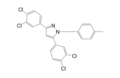 3,5-bis(3,4-dichlorophenyl)-1-(4-methylphenyl)-1H-pyrazole