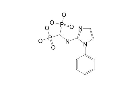 (1-PHENYLIMIDAZOL-2-YL)-AMINOMETHYLENEBISPHOSPHONIC-ACID
