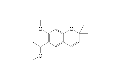 6-(1-METHOXYETHYL)-7-METHOXY-2,2-DIMETHYLCHROMENE