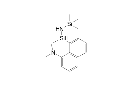 [8-(dimethylamino)naphth-1-yl]-trimethylsilylamino-methyl-silane