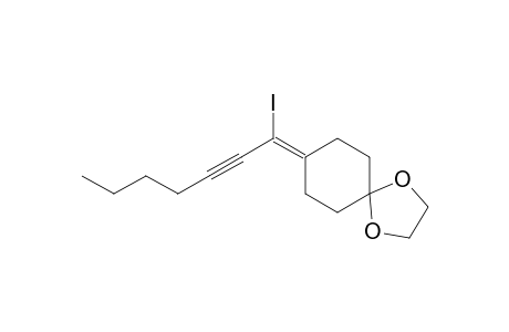 8-(1-Iodohept-2-ynylidene)-1,4-dioxaspiro[4.5]decane