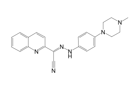 (2Z)-N-[4-(4-methylpiperazin-1-yl)anilino]quinoline-2-carboximidoyl cyanide