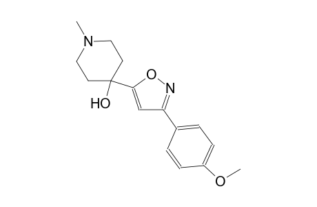 4-piperidinol, 4-[3-(4-methoxyphenyl)-5-isoxazolyl]-1-methyl-