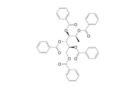 Penta-O-benzoyl-6-deoxy-L-mannitol