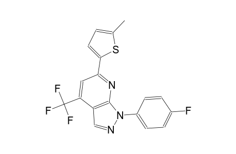 1H-pyrazolo[3,4-b]pyridine, 1-(4-fluorophenyl)-6-(5-methyl-2-thienyl)-4-(trifluoromethyl)-