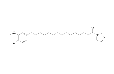 3,4-Dimethoxyphenyl-PA-C15:0 [5-(3,4-Dimethoxyphenyl)pentadecylpyrrolidinamide]