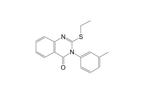 2-(ethylsulfanyl)-3-(3-methylphenyl)-4(3H)-quinazolinone