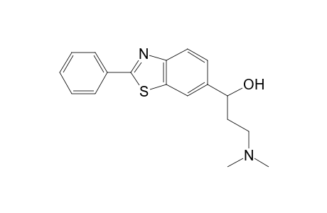 3-(Dimethylamino)-1-(2-phenyl-1,3-benzothiazol-6-yl)-1-propanol