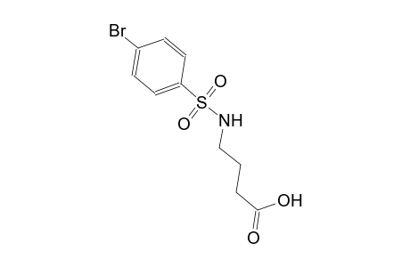 butanoic acid, 4-[[(4-bromophenyl)sulfonyl]amino]-