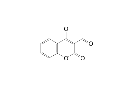 4-Hydroxy-2-oxochromene-3-carbaldehyde