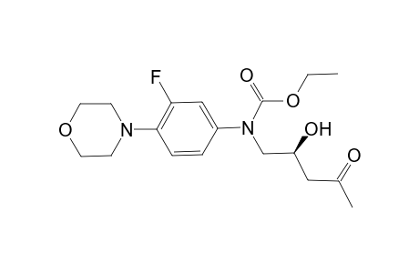 (S)-Ethyl 3-fluoro-4-morpholinophenyl(2-hydroxy-4-oxopentyl)carbamate