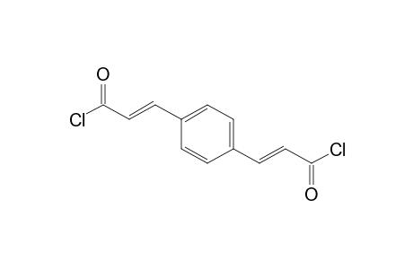 2-Propenoyl chloride, 3,3'-(1,4-phenylene)bis-