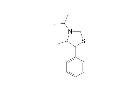 5-Phenyl-3-isopropyl-4-methyl-1,3-thiazolidin, (erythro)