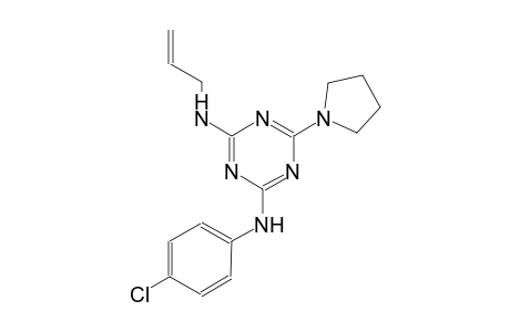 1,3,5-triazine-2,4-diamine, N~2~-(4-chlorophenyl)-N~4~-(2-propenyl)-6-(1-pyrrolidinyl)-
