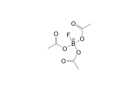 FLUORO-TRIACETOXYBORATE-ANION