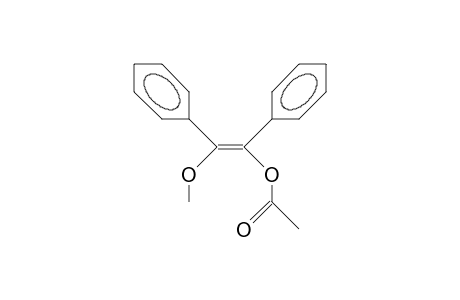 (Z)-(2-Methoxy-1,2-diphenyl-vinyl) acetate