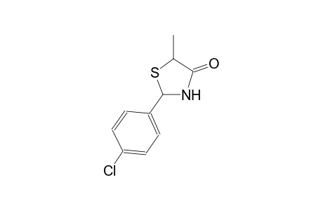 4-thiazolidinone, 2-(4-chlorophenyl)-5-methyl-