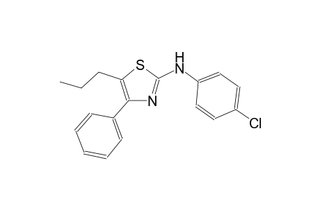 N-(4-chlorophenyl)-4-phenyl-5-propyl-1,3-thiazol-2-amine