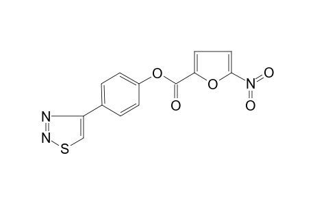 4-(1,2,3-Thiadiazol-4-yl)phenyl 5-nitro-2-furoate