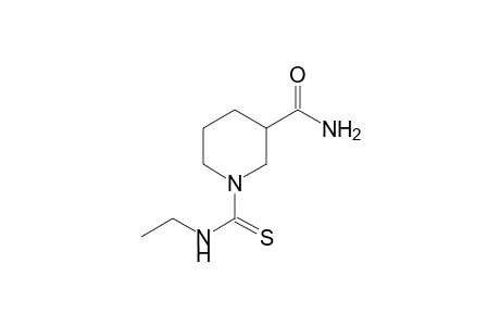 1-(ethylcarbamothioyl)piperidine-3-carboxamide