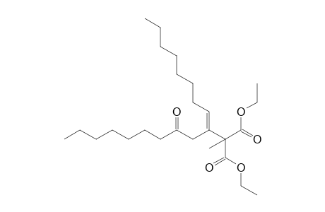 (E)-10-(1',1'-Bis(ethoxycarbonyl)ethyl)-10-octadecen-8-one