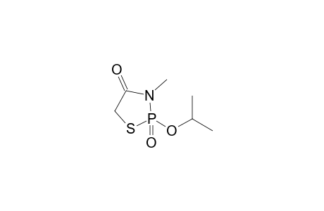 3-Methyl-2-isopropoxy-1,3,2-thiazaphospholidine-2,4-dione