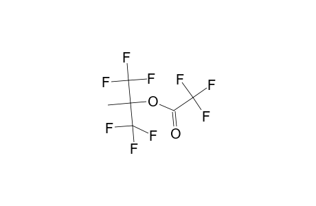 Acetic acid, trifluoro-, 2,2,2-trifluoro-1-methyl-1-(trifluoromethyl)ethyl ester
