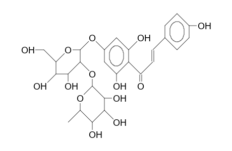 4'-Rhamnoglucosyloxy-2',4,6'-trihydroxy-chalcone