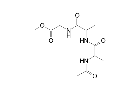 n-Acetyl-alanyl-alanyl-glycine methyl ester