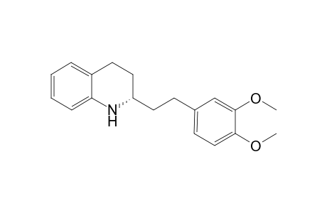 (S)-2-(3,4-Dimethoxyphenethyl)-1,2,3,4-tetrahydroquinoline