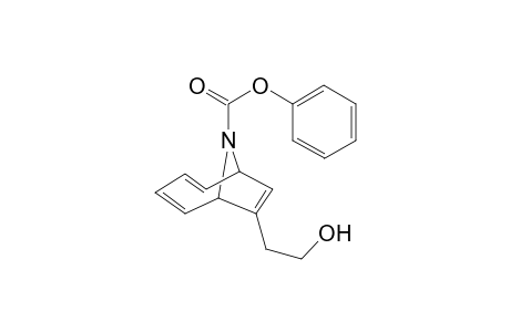 Phenyl 7-(2-hydroxyethyl)-9-azabicyclo[4.2.1]nona-2,4,7-triene-9-carboxylate