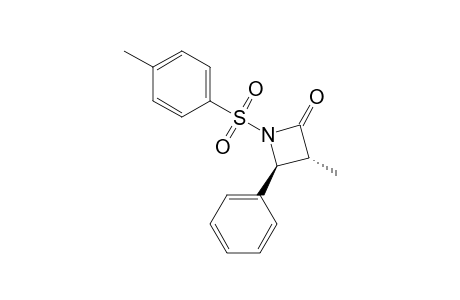 (3R,4S)-3-Methyl-4-phenyl-1-tosylazetidin-2-one