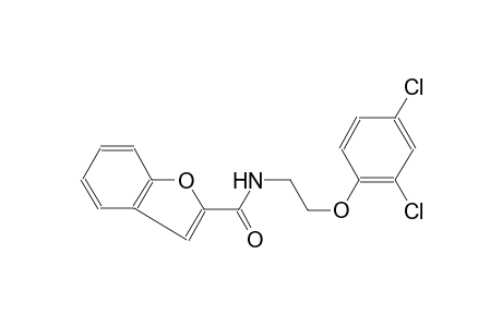 2-benzofurancarboxamide, N-[2-(2,4-dichlorophenoxy)ethyl]-