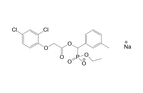Methyl Sodium ethyl-.alpha.-[(2',4'-dichlorophenoxy)acetoxy]-(p-methylphenyl)-phosphonate