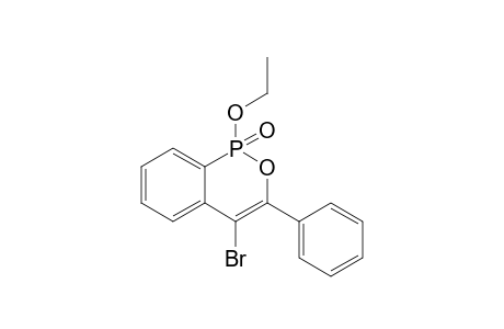 1-Ethoxy-3-phenyl-4-bromobenzo[c][1,2]oxaphosphinine 1-oxide