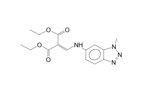 1-METHYL-6-(2,2-DICARBOETHOXYVINYLAMINO)BENZO-1,2,3-TRIAZOLE