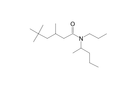 Hexanamide, 3,5,5-trimethyl-N-(2-pentyl)-N-propyl-