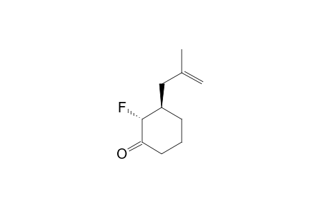 (2R,3R)-2-fluoro-3-(2-methylprop-2-enyl)cyclohexan-1-one