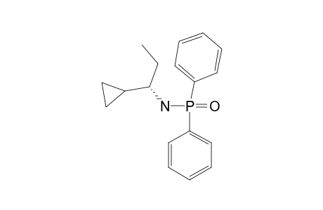 N-[(1S)-1-CYCLOPROPYL]-P,P-DIPHENYLPHOSPHINIC-AMIDE
