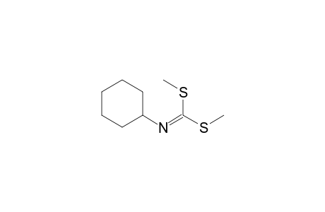 N-Cyclohexyl carbonimidodithioic acid dimethyl ester