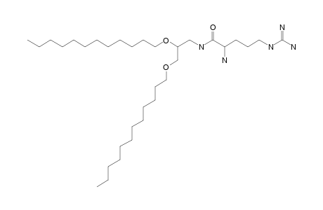 L-ARGININE-(2,3-DILAURYLOXY-3-STEARYLOXY)-PROPYLAMIDE