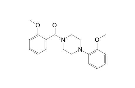 1-o-anisoyl-4-(o-methoxyphenyl)piperazine