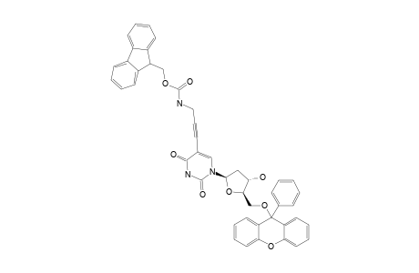 5-(3-[(FLUOREN-9-YL-METHOXYCARBONYL)-AMINO]-PROP-1-YN-1-YL)-5'-O-(9-PHENYLXANTHEN-9-YL)-2'-DEOXYURIDINE