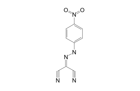 MESOXALONITRILE, (p-NITROPHENYL)HYDRAZONE